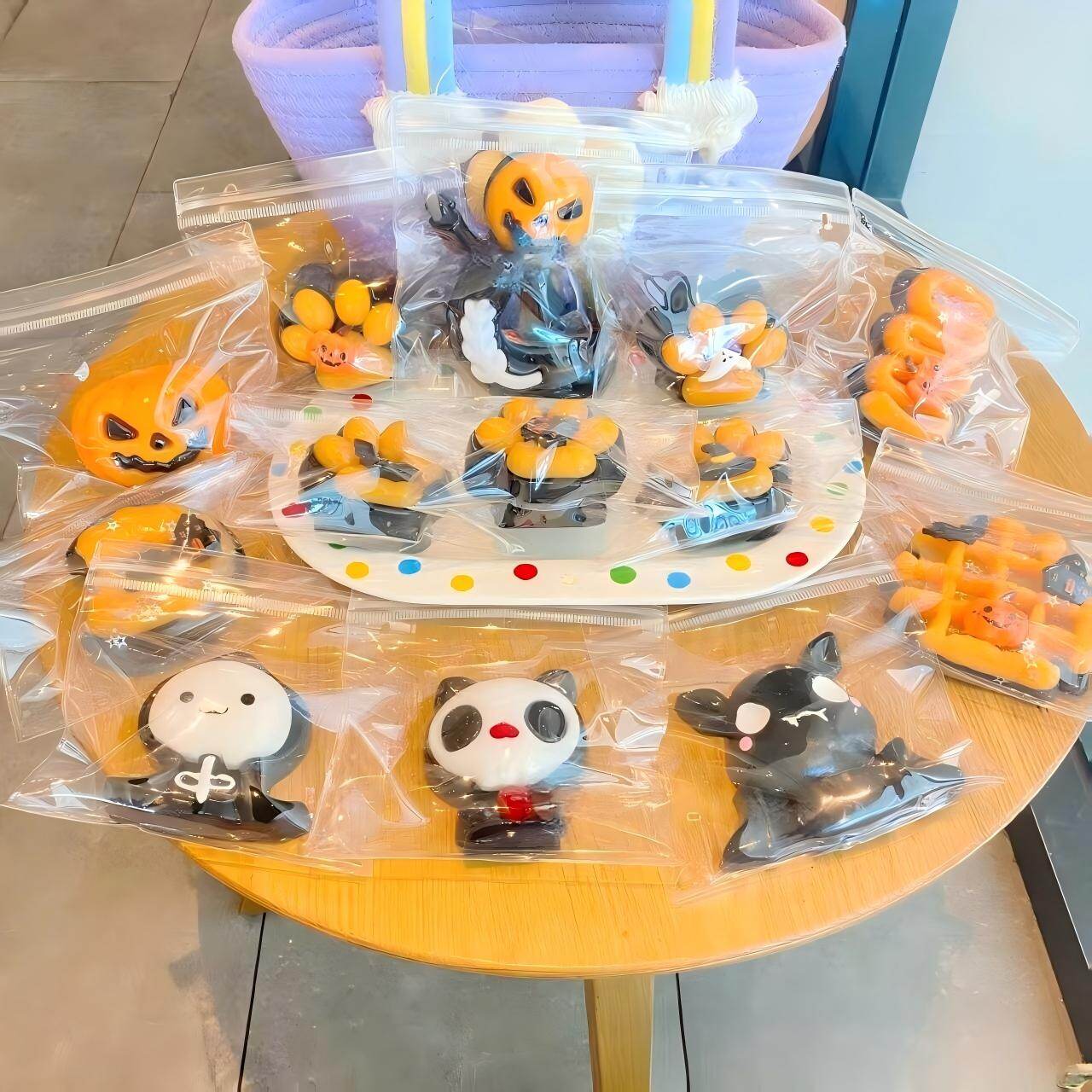 Halloween TPR Squishy Collection Set