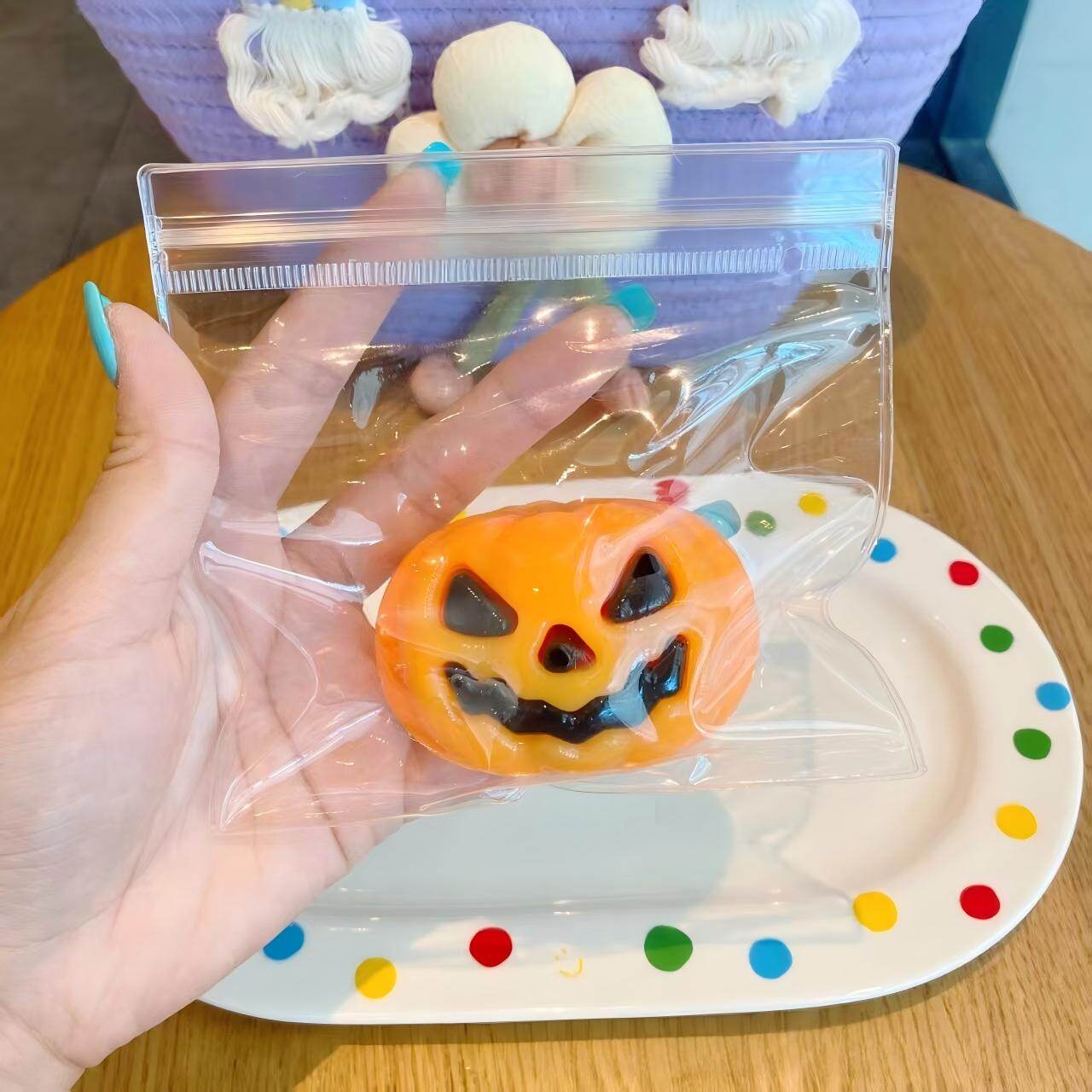 Halloween Jack-o-Lantern TPR Squishy