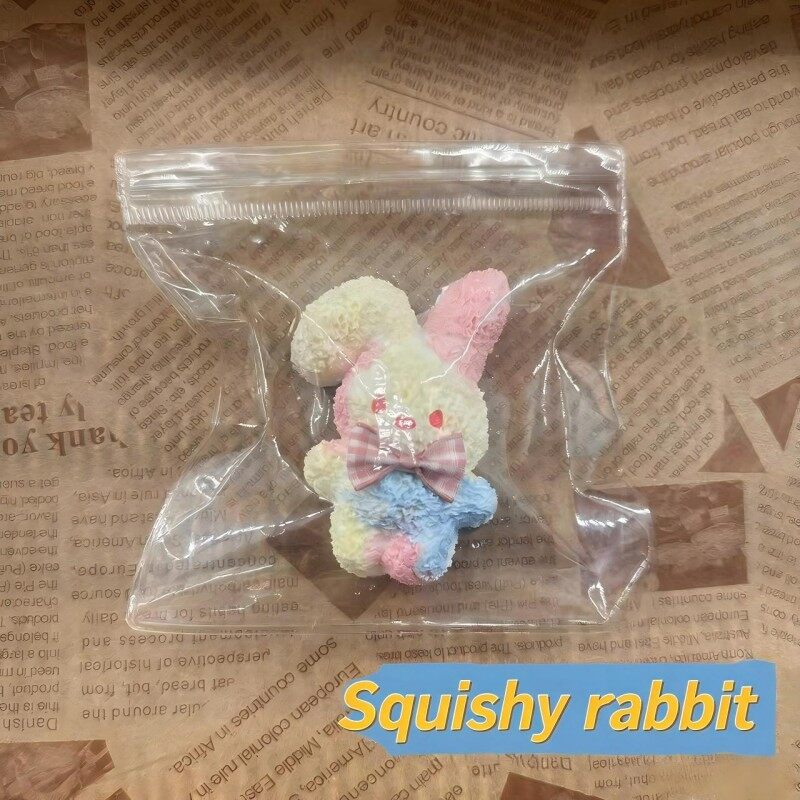 Squishy Rabbit with Bow Tie