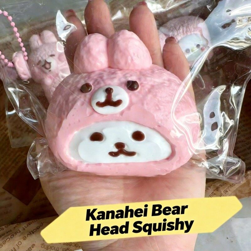 Kanahei Bear Head Squishy