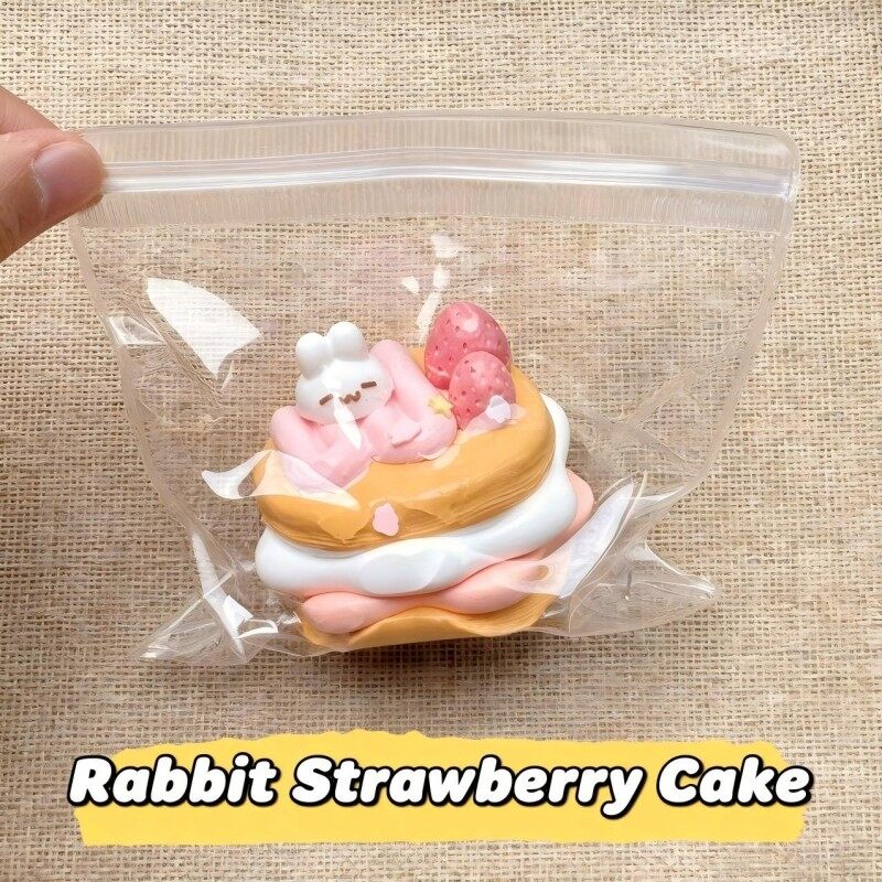 Rabbit Strawberry Cake Squishy