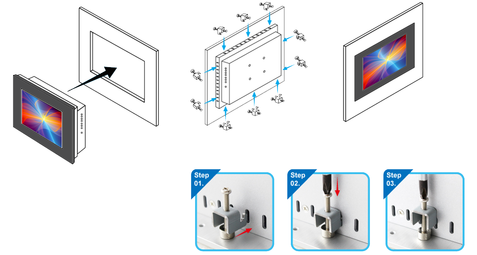 Panel Mount UHD Open Frame thumbnail 4