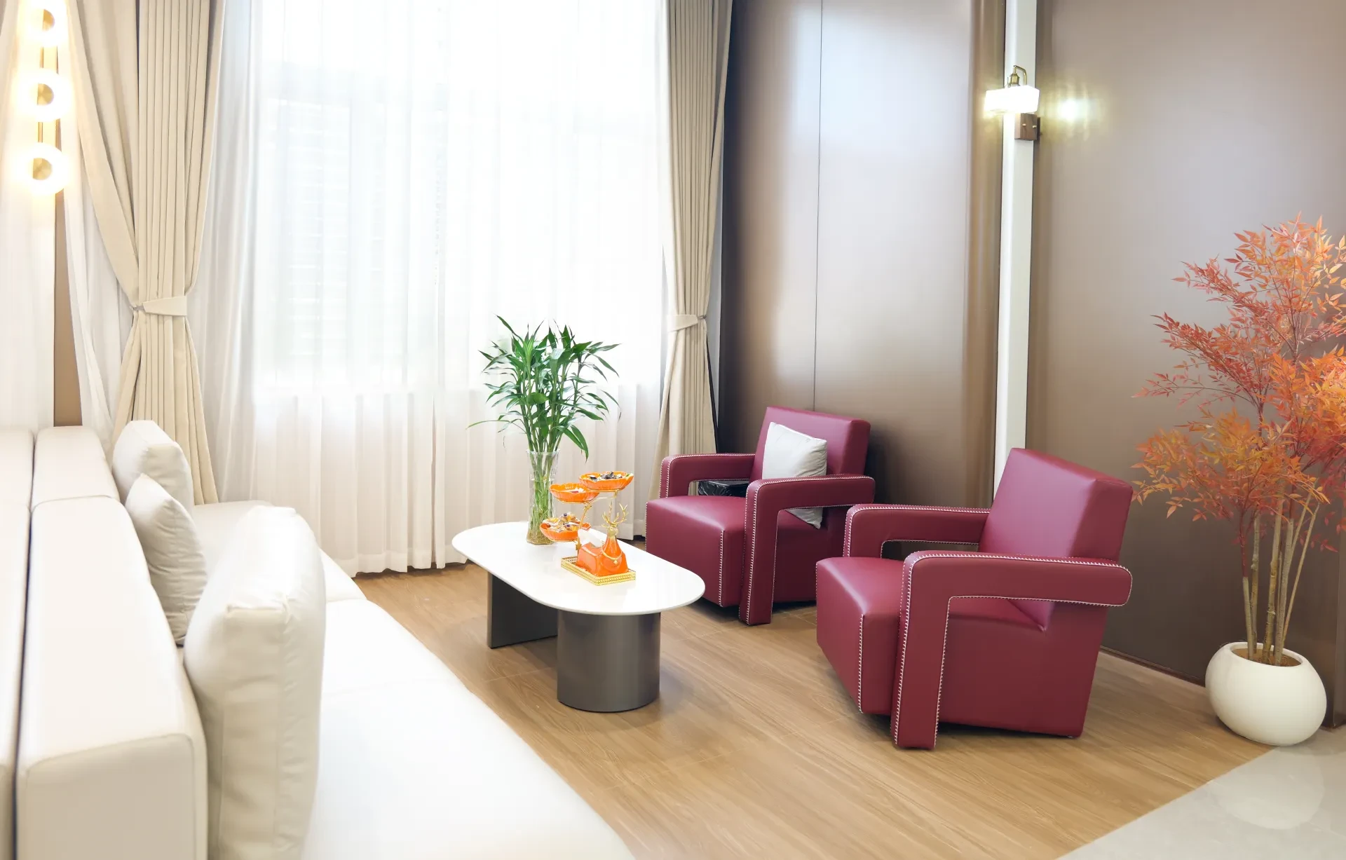 Private and comfortable consultation space