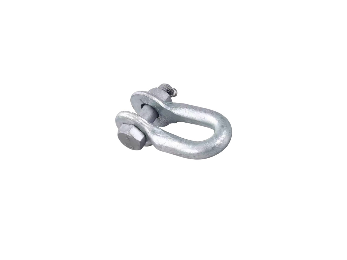 Heavy Duty U Type G209 Screw Pin Anchor Shackle Galvanized Carbon Steel Forged Bow Shackle for Lifting Loading Rigging