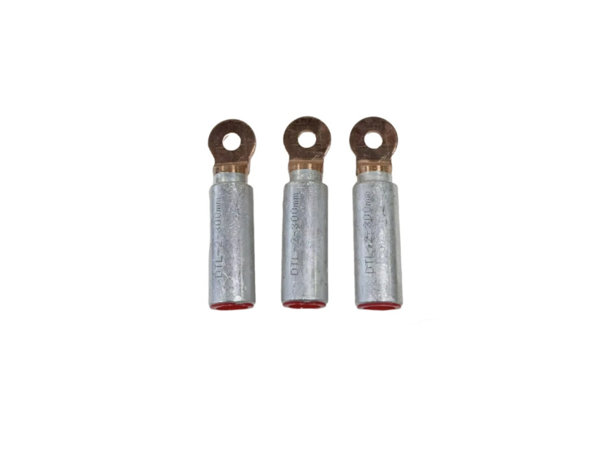 DTL-2 Head Copper Aluminum Bimetallic Cable Lug Crimp Terminal Block Connector for Automotive Electrical Power Distribution