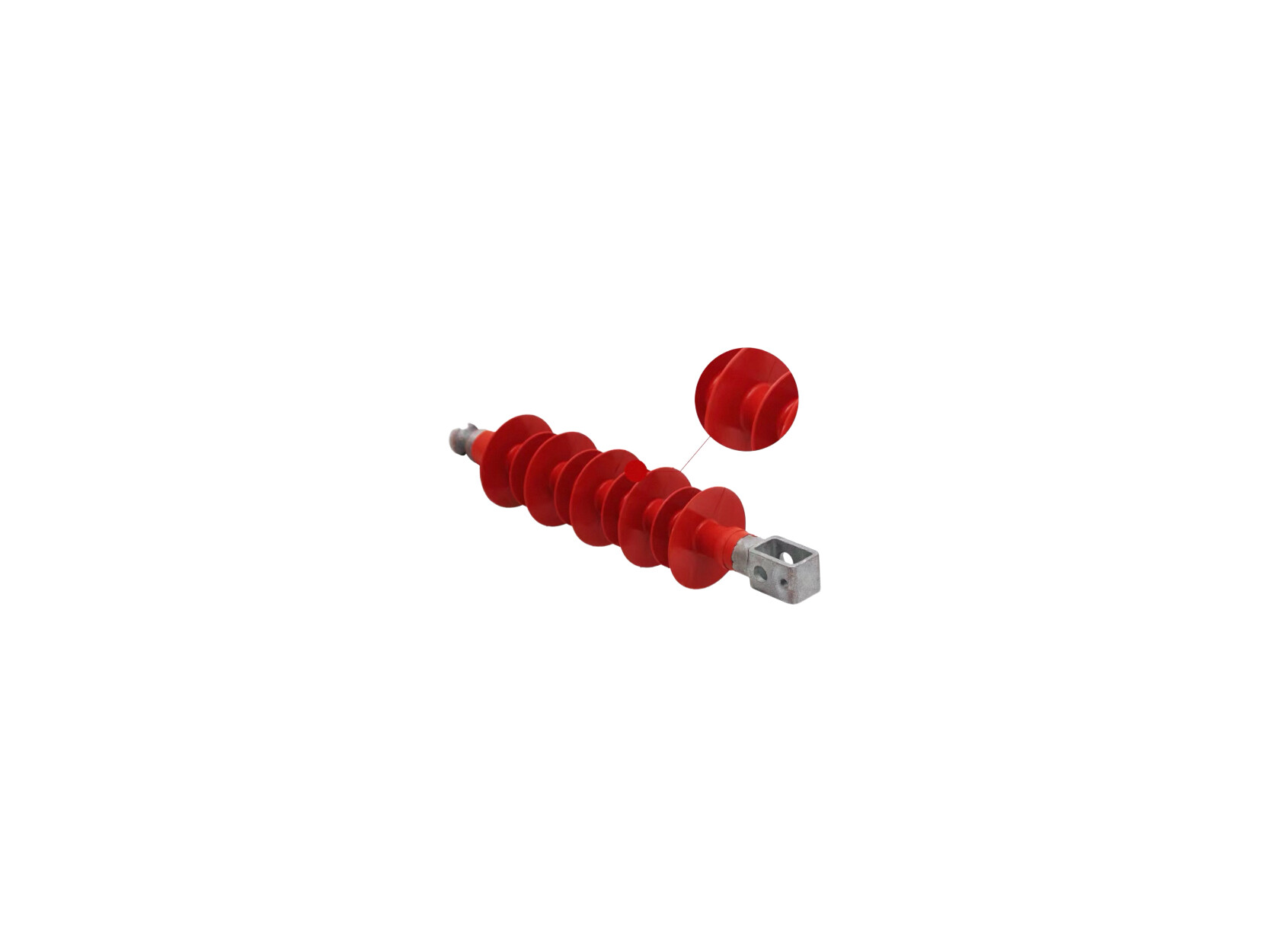 FS Series 35kV Composite Tension Insulator | CE RoHS REACH Compliant Polymer Rod for Overhead Line Strain Clamp