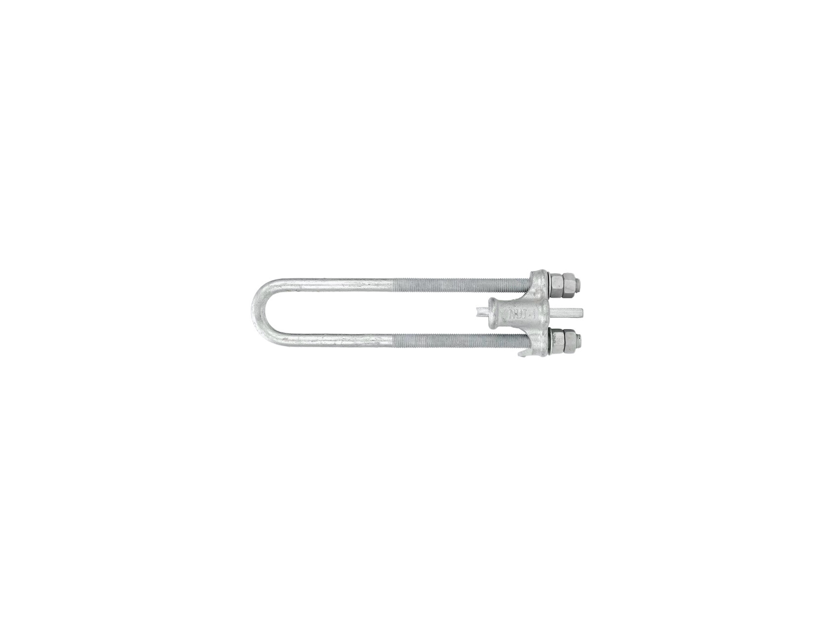 NUT-1 Adjustable UT Wedge Strain Clamp Hot Dip Galvanized for Guy Wire Overhead Line Hardware