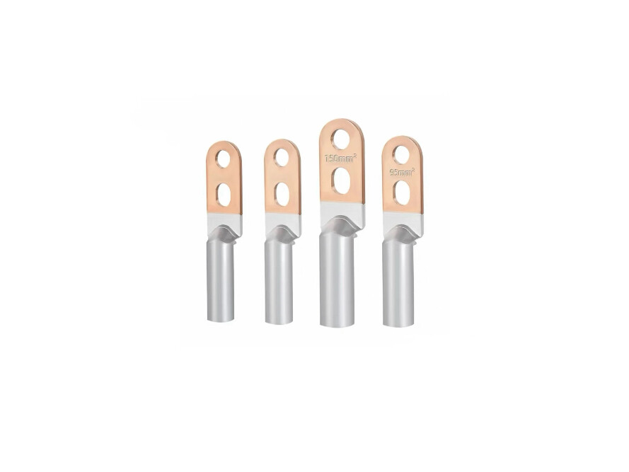 Factory Direct Sell DTL-S Copper Aluminum Terminals Connectors Double/Two Hole Bimetallic/Bimetal Cable Crimping Lugs