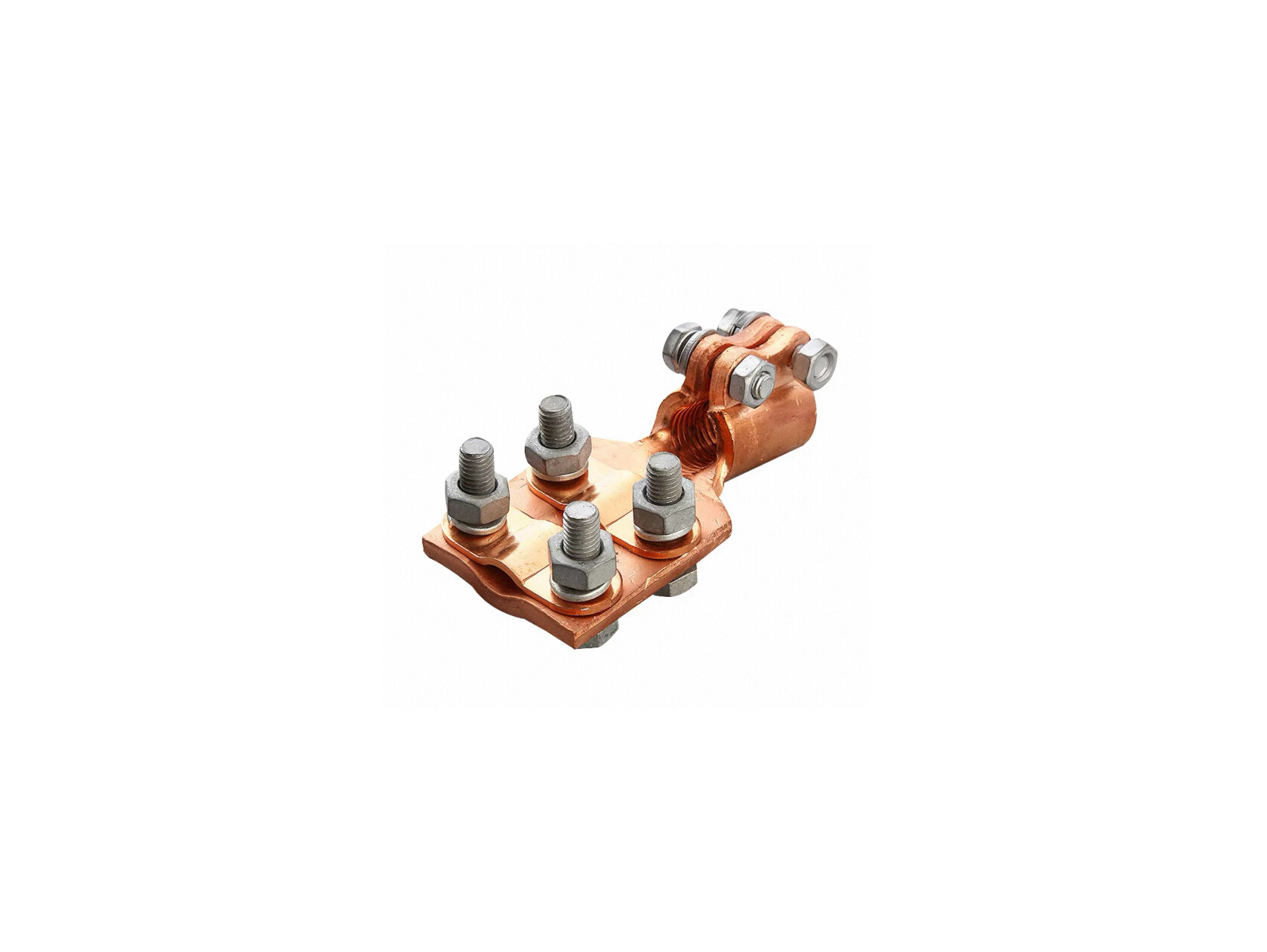 Compression-Type Copper Clamp SBT High-Conductivity Oxidation-Resistant for Transformer Power Connections