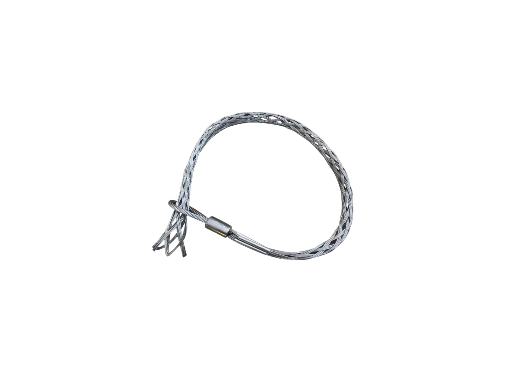 Stainless Steel Wire Mesh Cable Pulling Grip Sock Single/Double Eye for Cable Laying