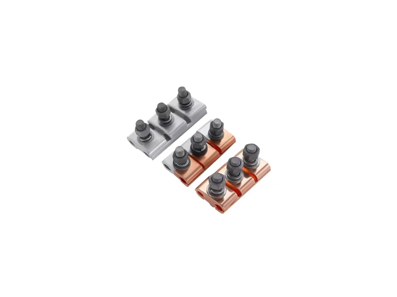 JBT Series Heavy Duty Copper Cable Clamp Bolted Type for Wire Harness