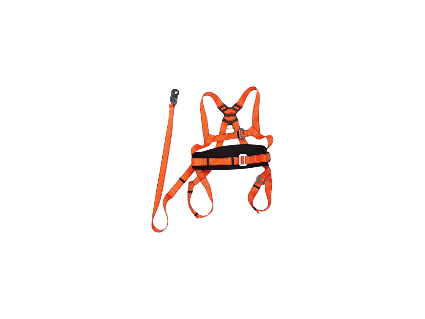 ANSI Certified Full Body Fall Arrest Harness with Dorsal D-Ring for Construction Aerial Work