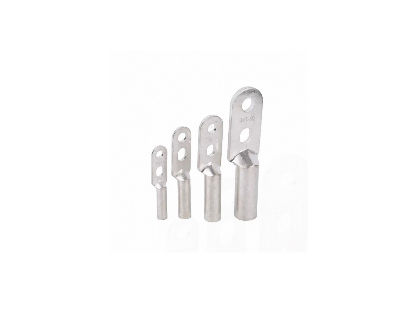 DT-S Double Hole Tinned Copper Automotive Cable Lug Tubular Crimp Terminal 25-630mm Electrical Wire Connector