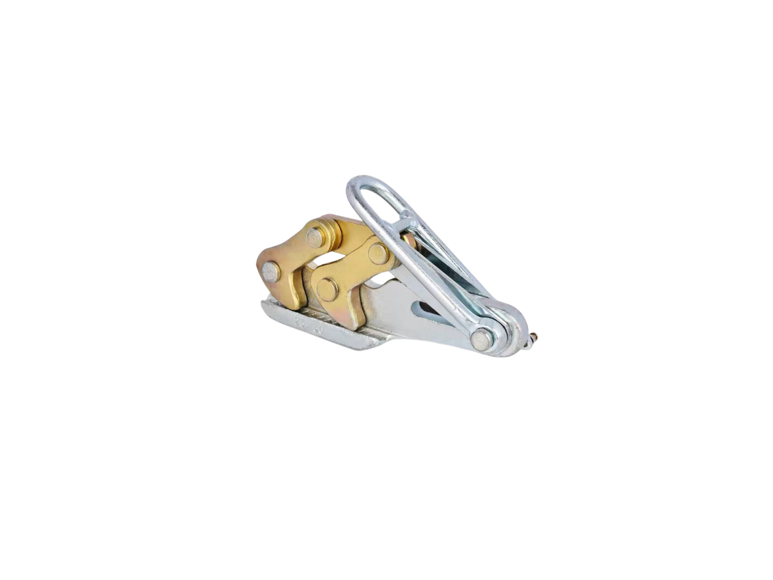 SKDS-3 Dual Camera Earth Wire Gripper Alloy Steel 30KN Rated Load Dia 15 Metric Tight Structure Overhead Clamp Power