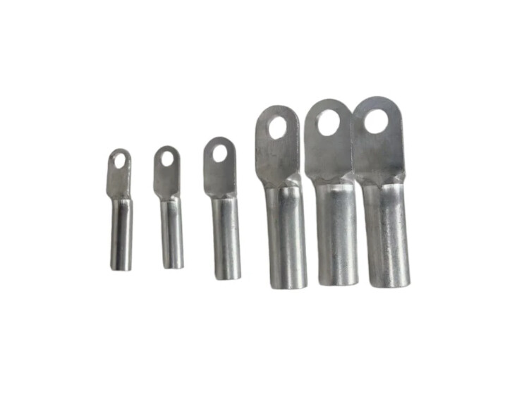 DL Series Custom Aluminum Round Cable Lugs Single Hole Crimp Terminals Electrical Wire Connectors for Power Cable Connection