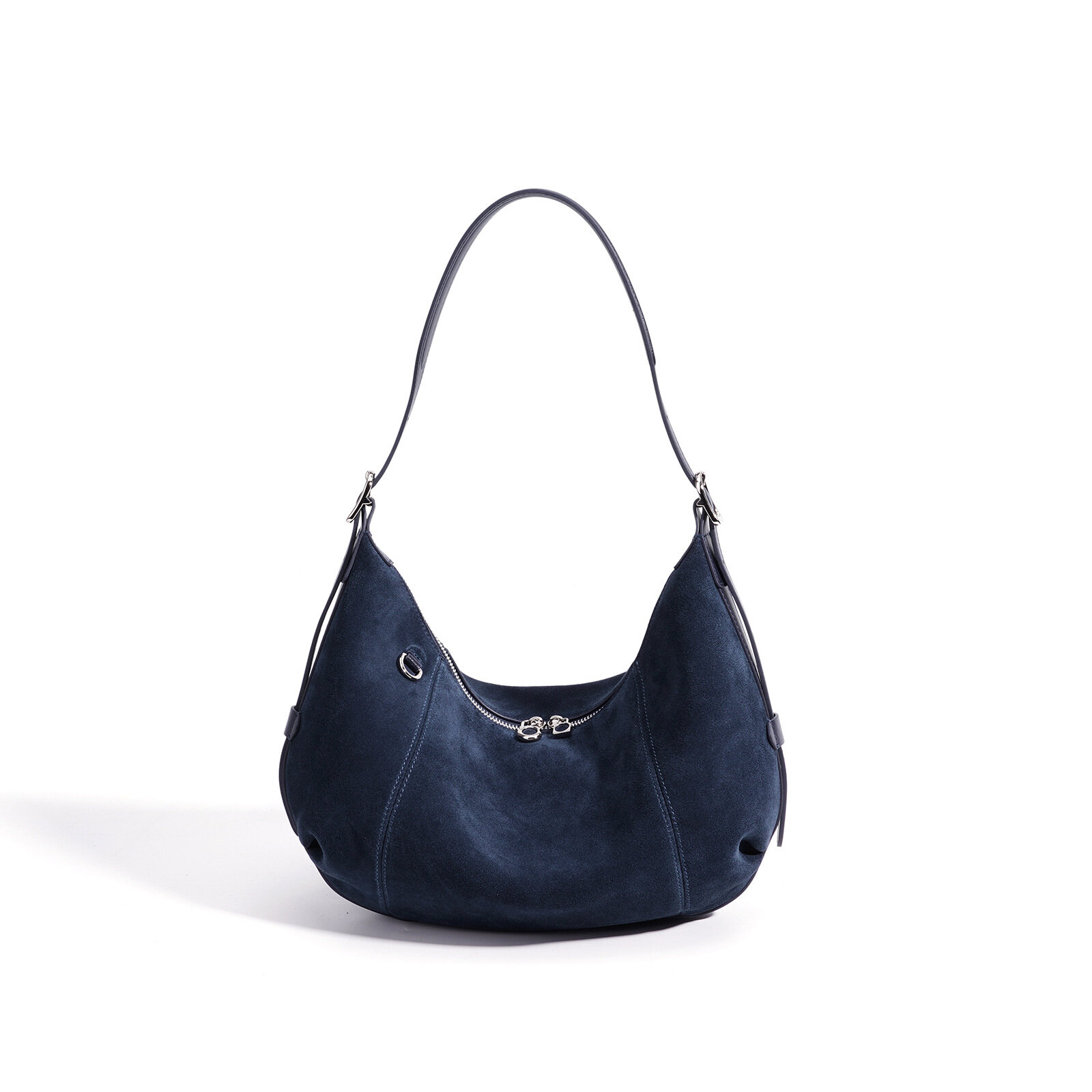 Suede Messenger Bag