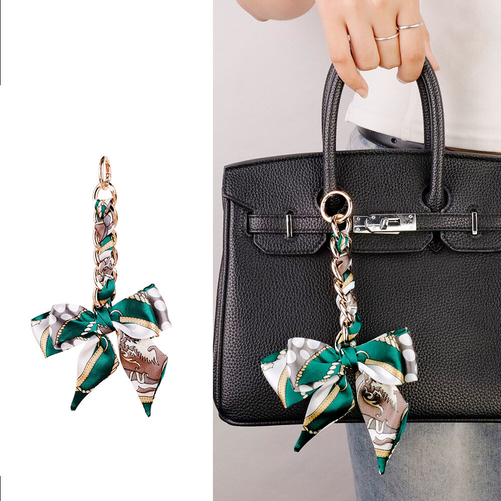 Silk Ribbon Bow Ornament