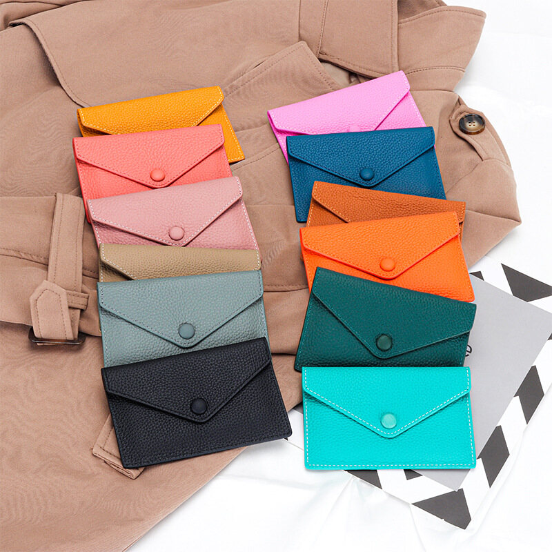 Genuine Leather Coin Purse for Women – Compact, Elegant, Multi-Functional Card Holder