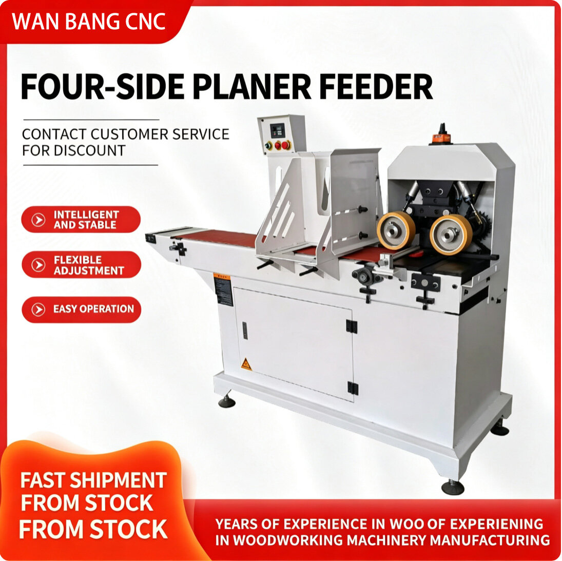 Automatic feeders for woodworking machinery, furniture production and processing equipment gallery view 4