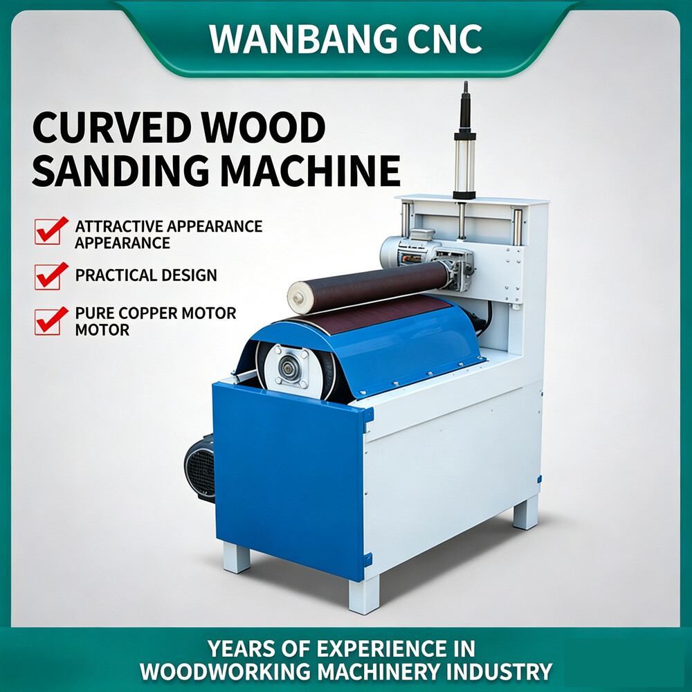 Bending Wood Sander, Wooden Furniture Surface Grinder, Woodworking Curved Surface Sander gallery view 2