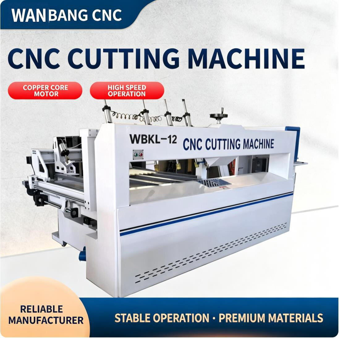 Spot wholesale fully automatic woodworking CNC cutting machine, solid wood CNC material cutting saw gallery view 4