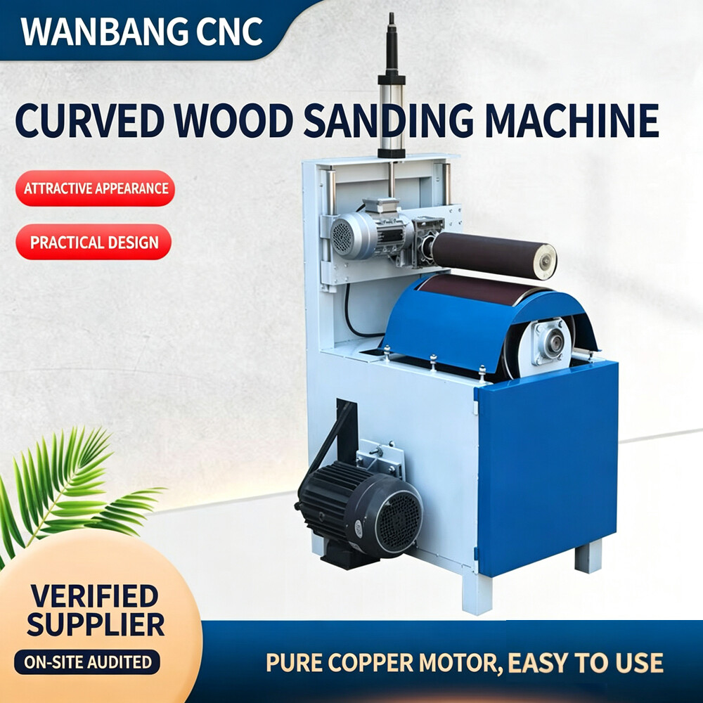 Bending Wood Sander, Wooden Furniture Surface Grinder, Woodworking Curved Surface Sander gallery view 3