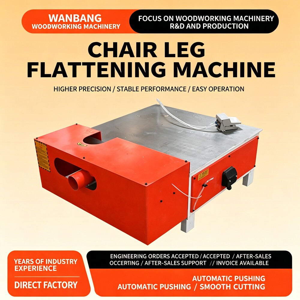 Manufacturer of right-angle saws for chair legs, multi-functional chair leg squaring machines view 2