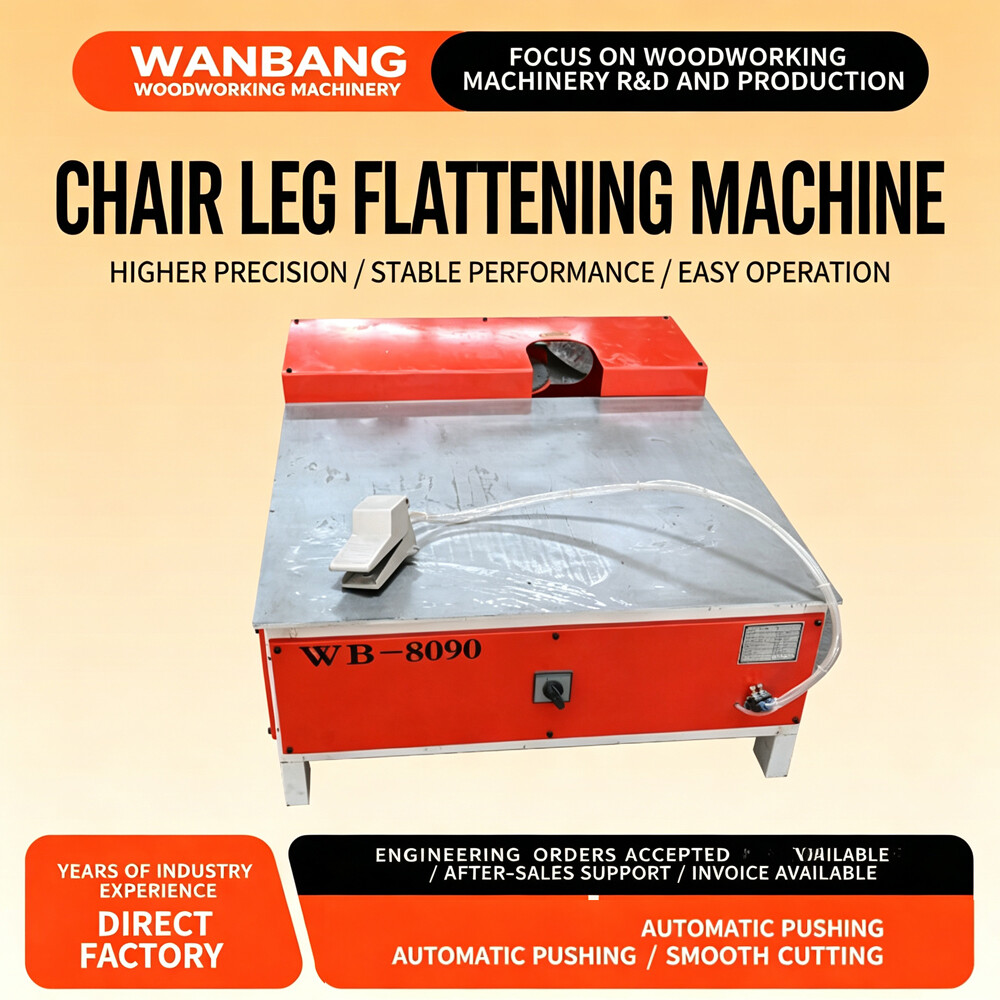 Manufacturer of right-angle saws for chair legs, multi-functional chair leg squaring machines view 4