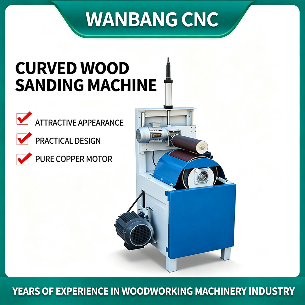 Bending Wood Sander, Wooden Furniture Surface Grinder, Woodworking Curved Surface Sander gallery view 4