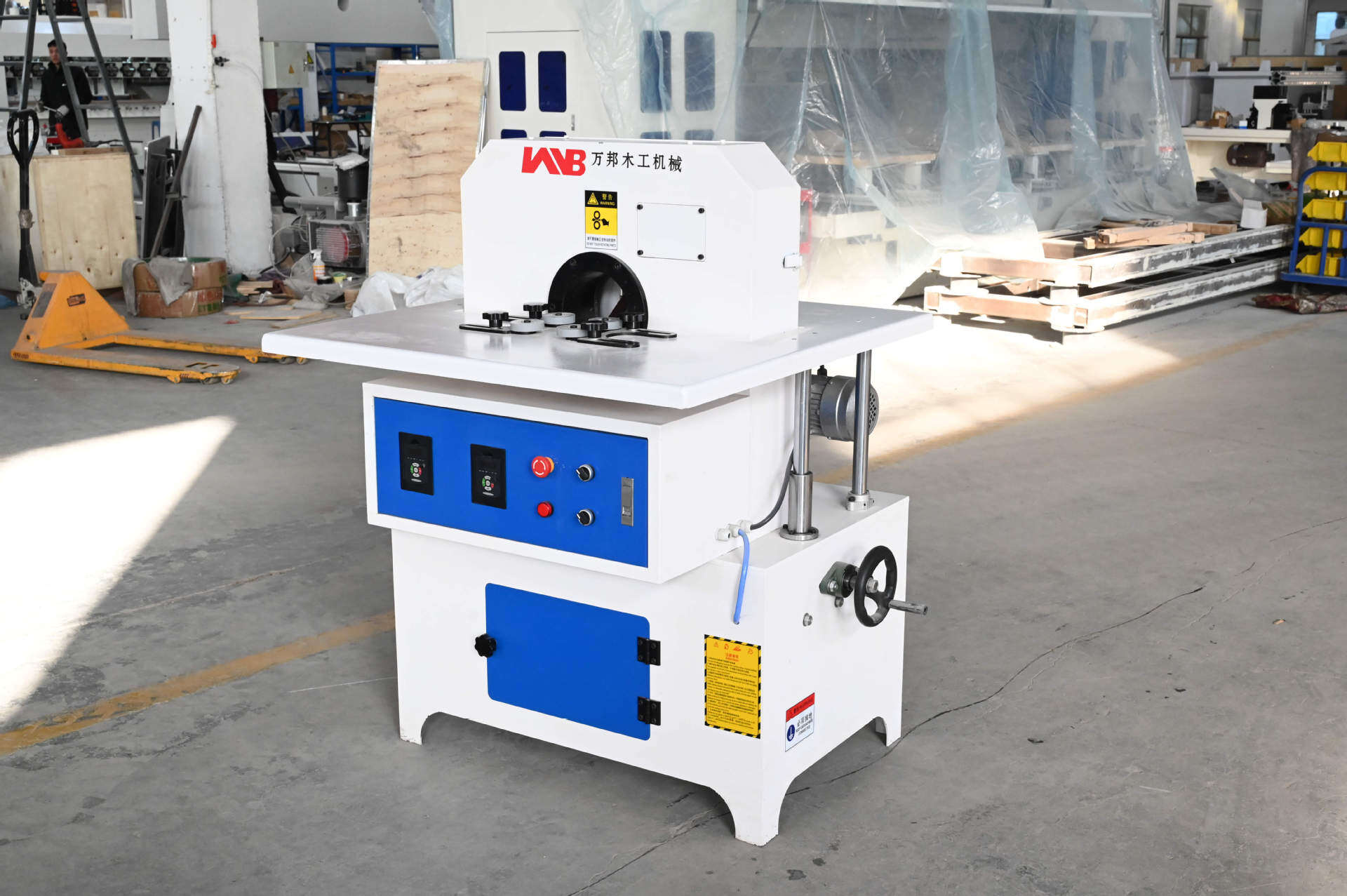 Professional woodworking machinery, driving efficient production.