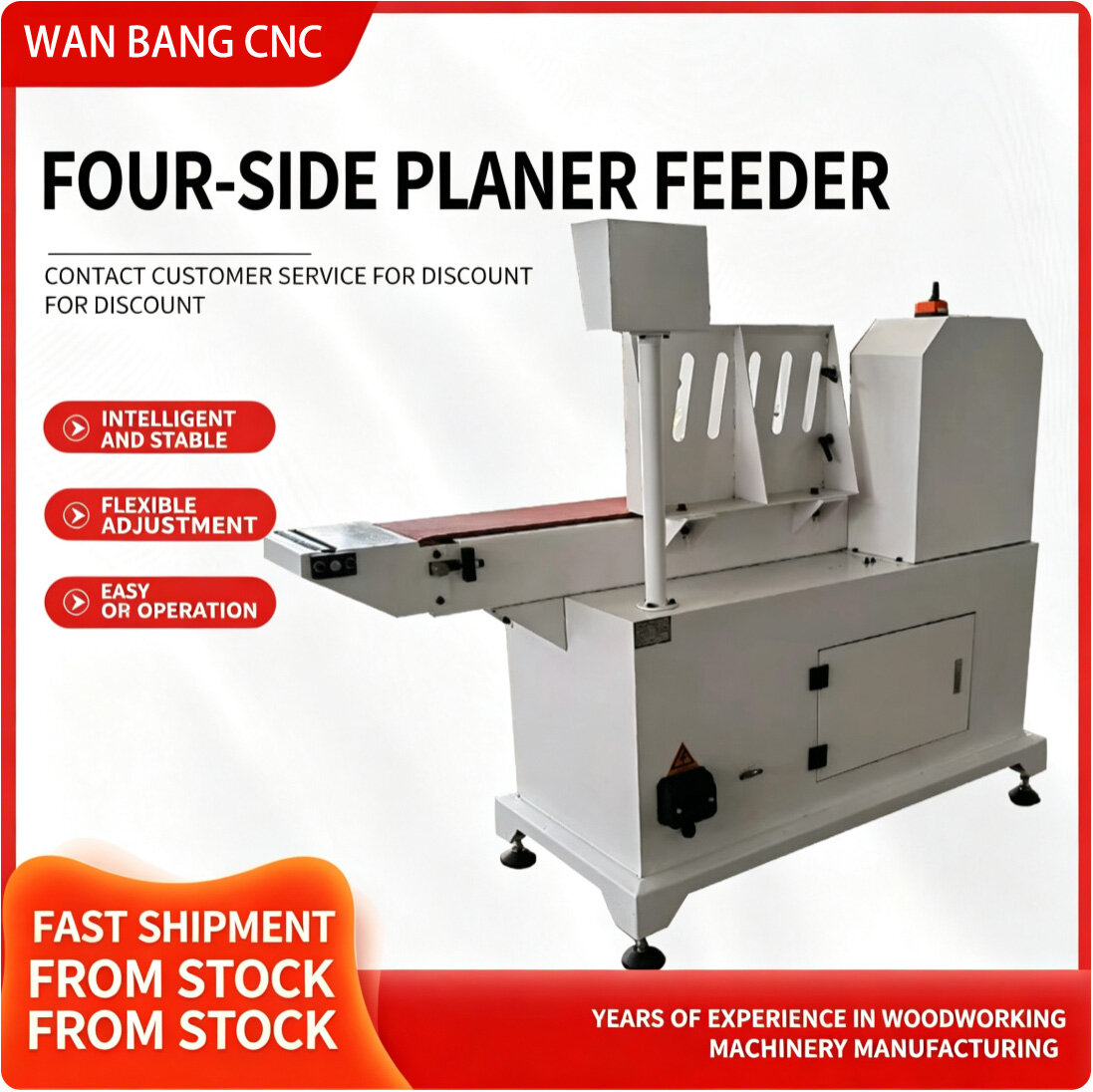 Automatic feeders for woodworking machinery, furniture production and processing equipment gallery view 3