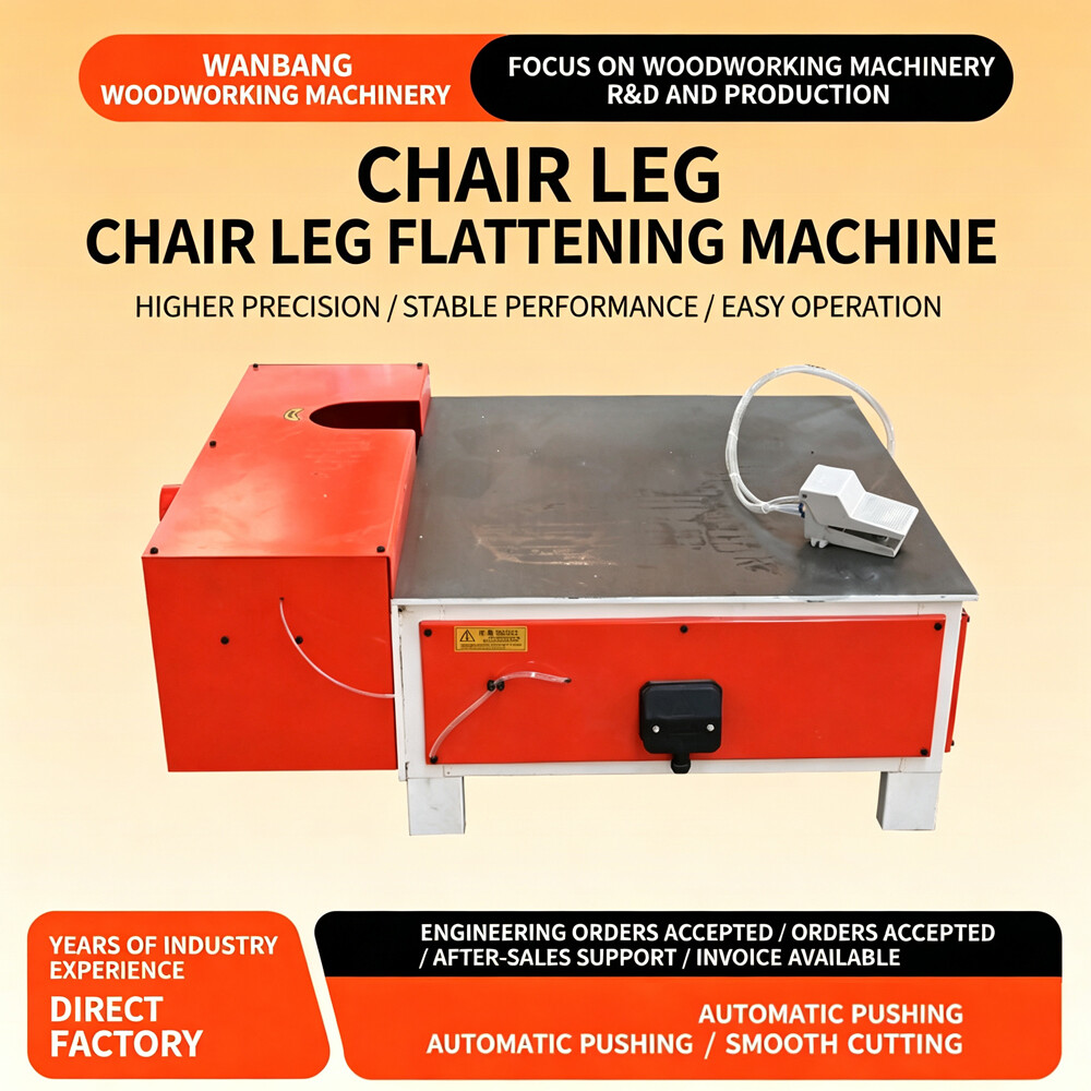 Manufacturer of right-angle saws for chair legs, multi-functional chair leg squaring machines view 5