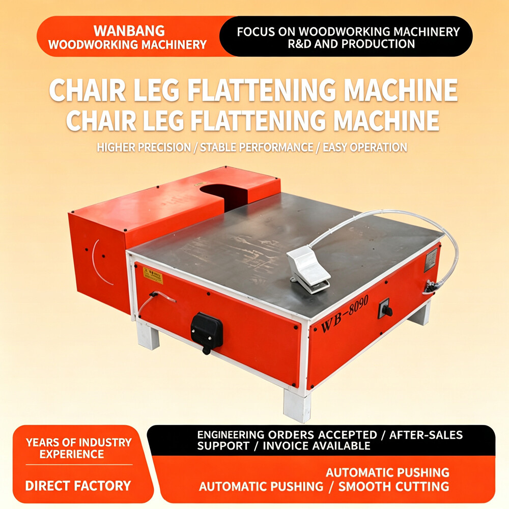Manufacturer of right-angle saws for chair legs, multi-functional chair leg squaring machines view 3