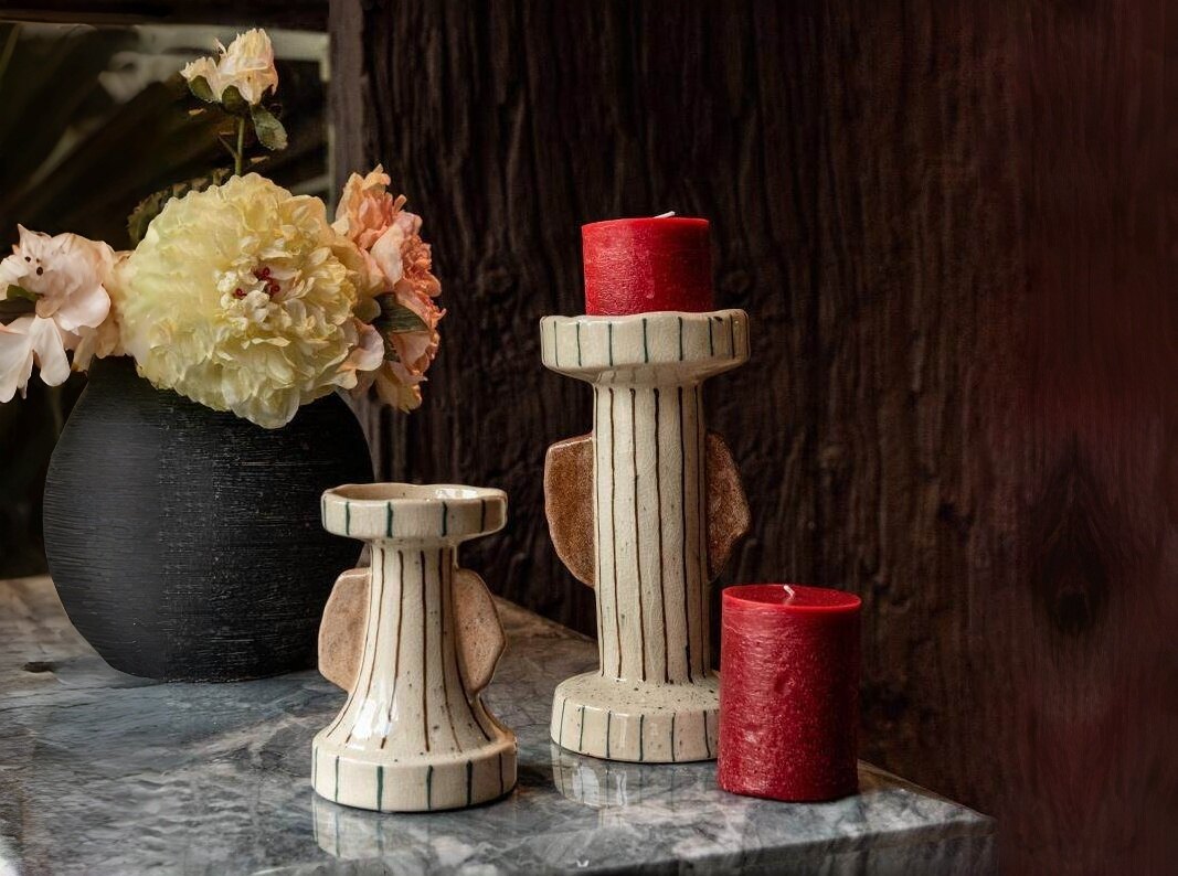 Wabi-Sabi Candle Holder