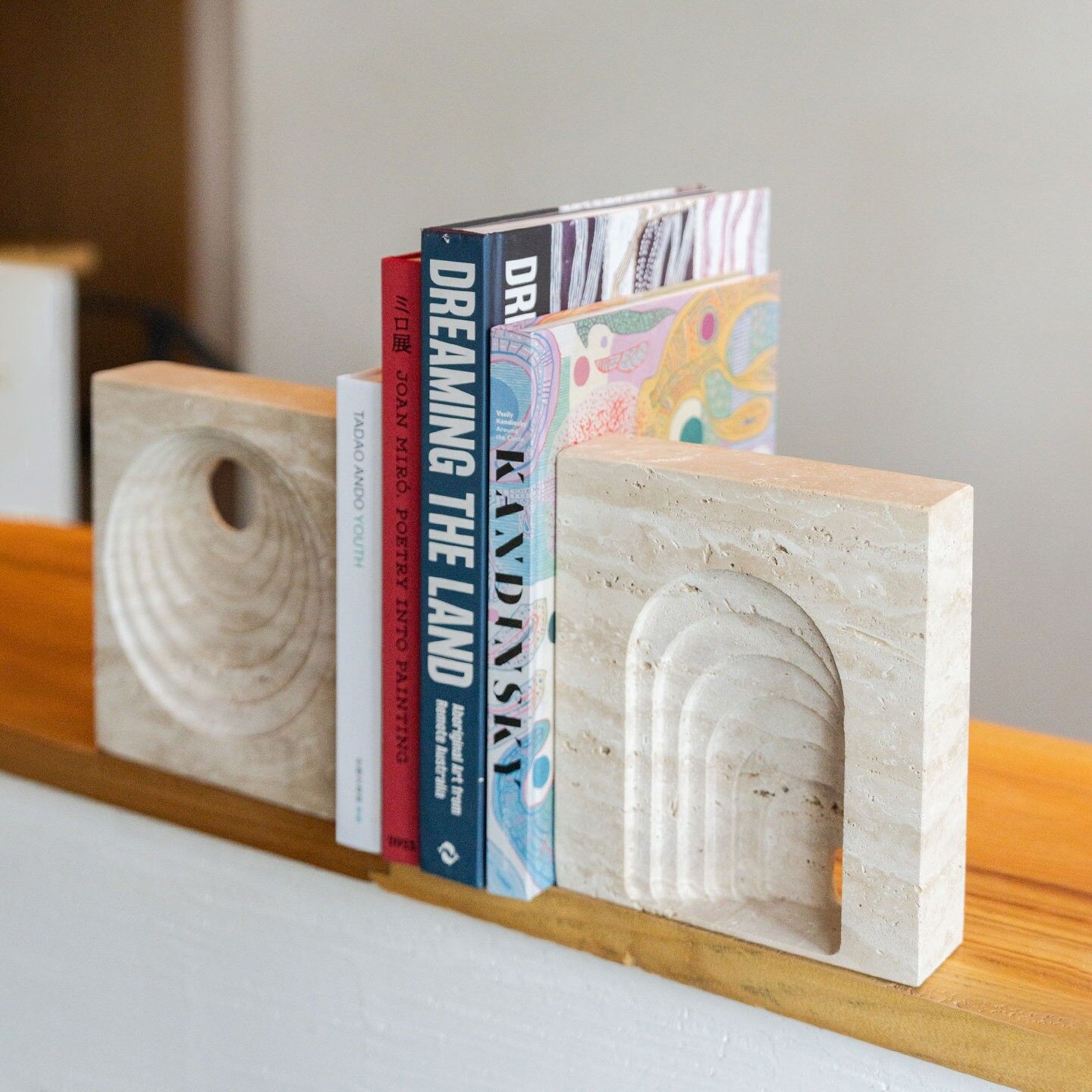 Marble Bookends
