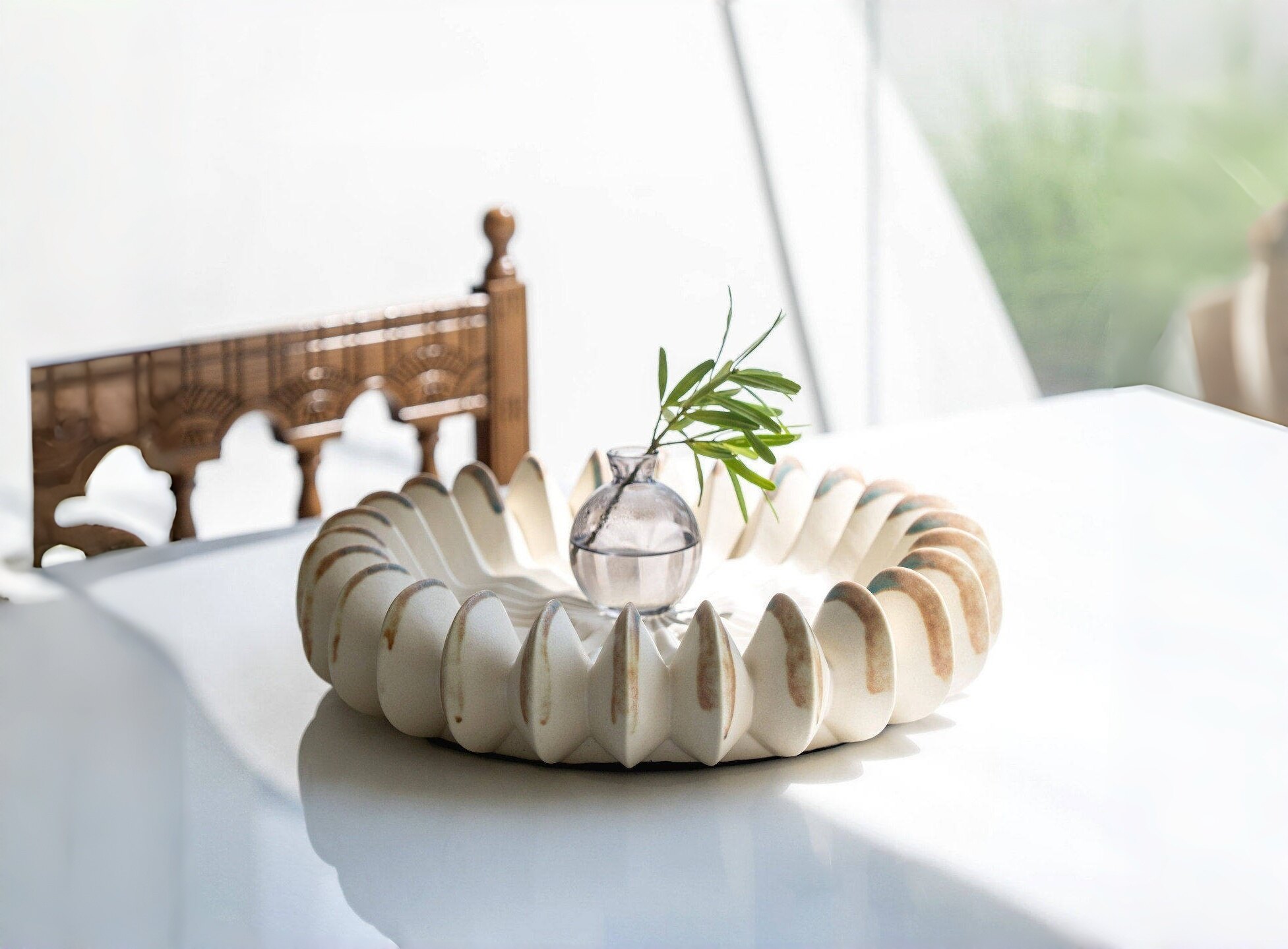 French Grooved Tray