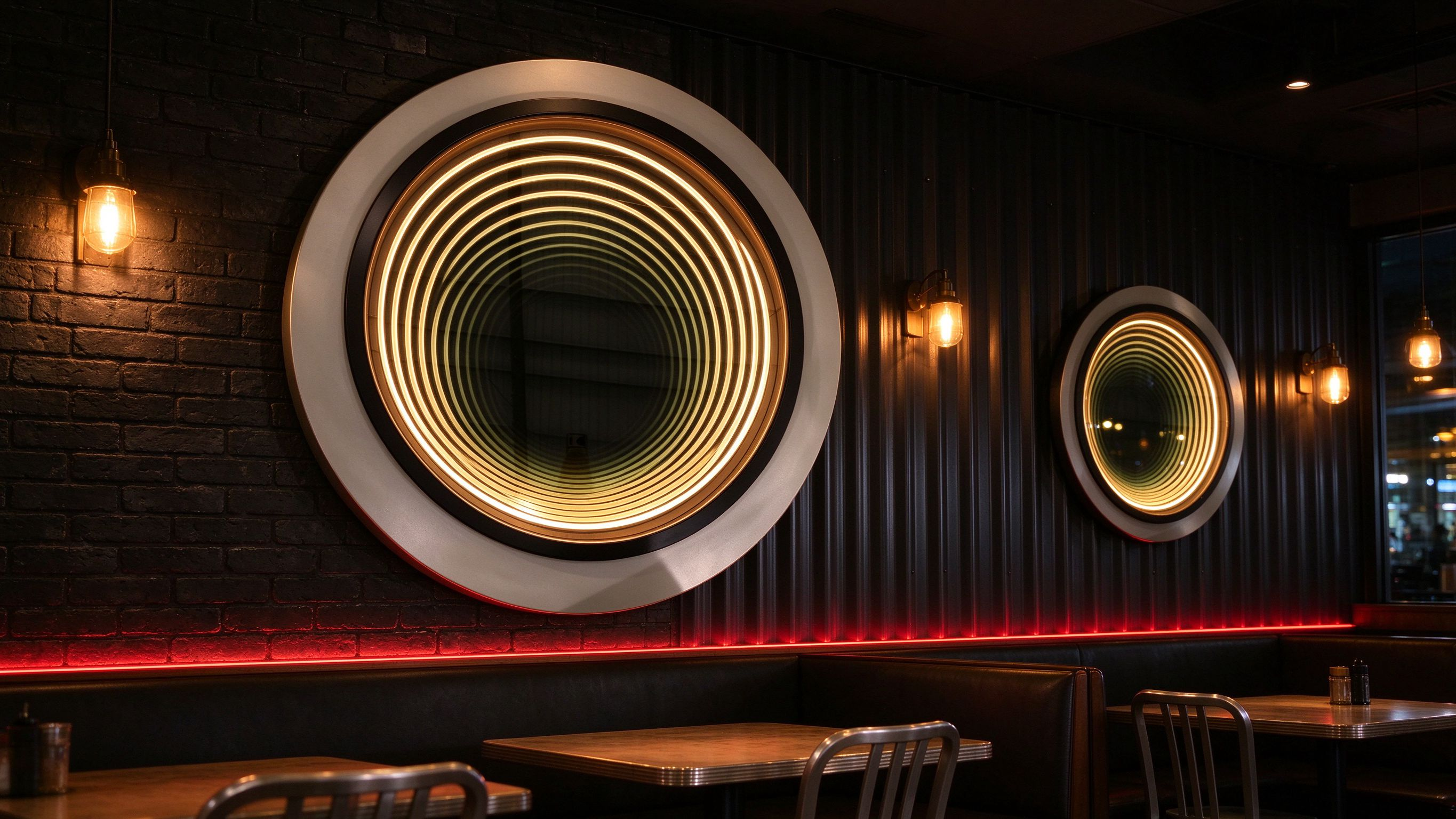 Round Abyss Mirror