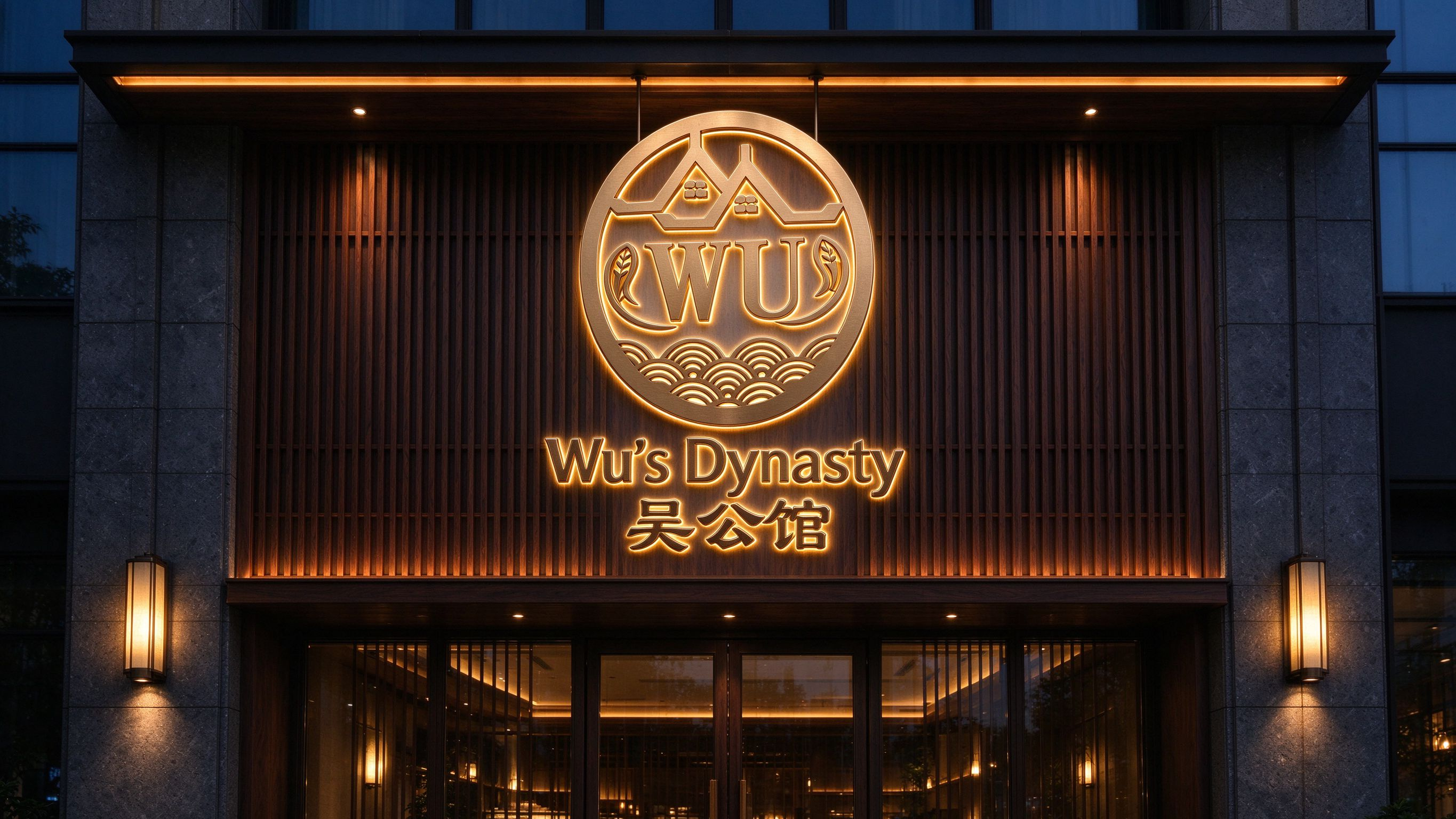 Metallic glowing logo text 1