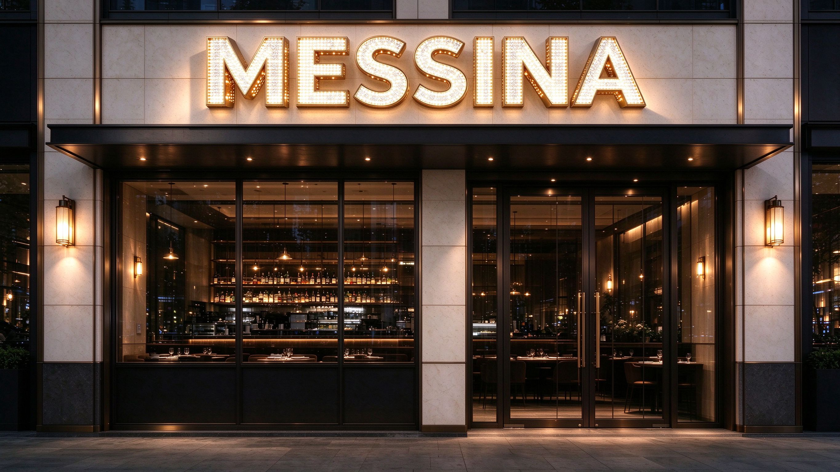 Diamond Cutout Metal LED Lettering