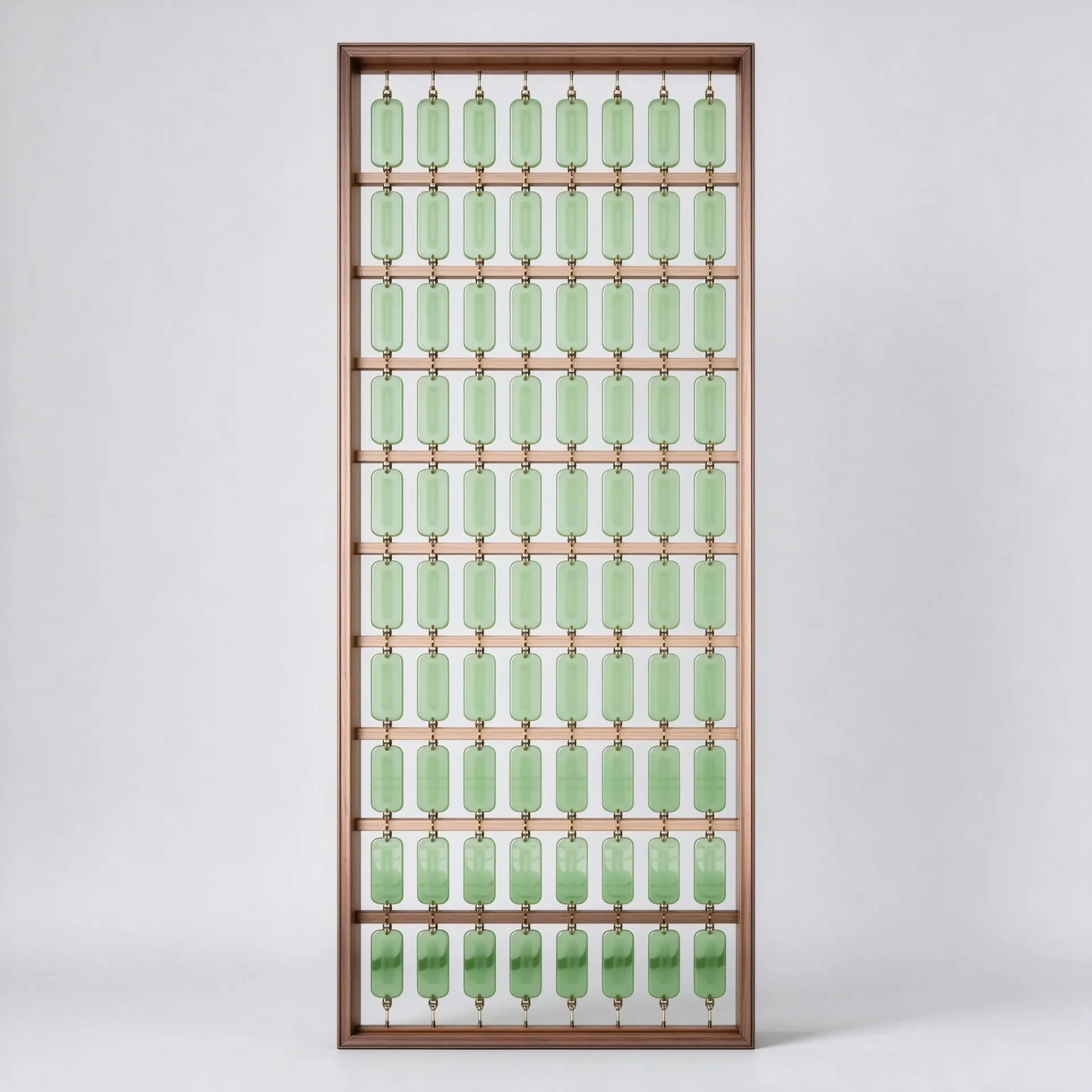Zen-style Slatted Screen Divider 3