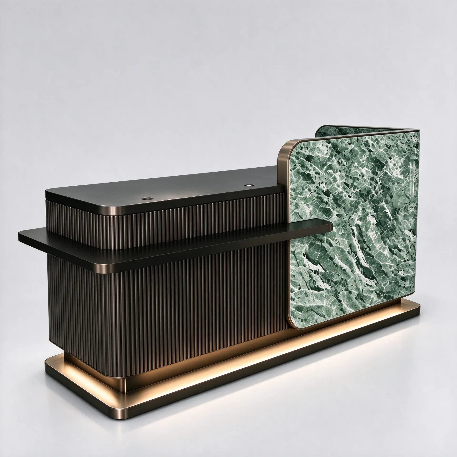 Light Luxury Reception Desk 3