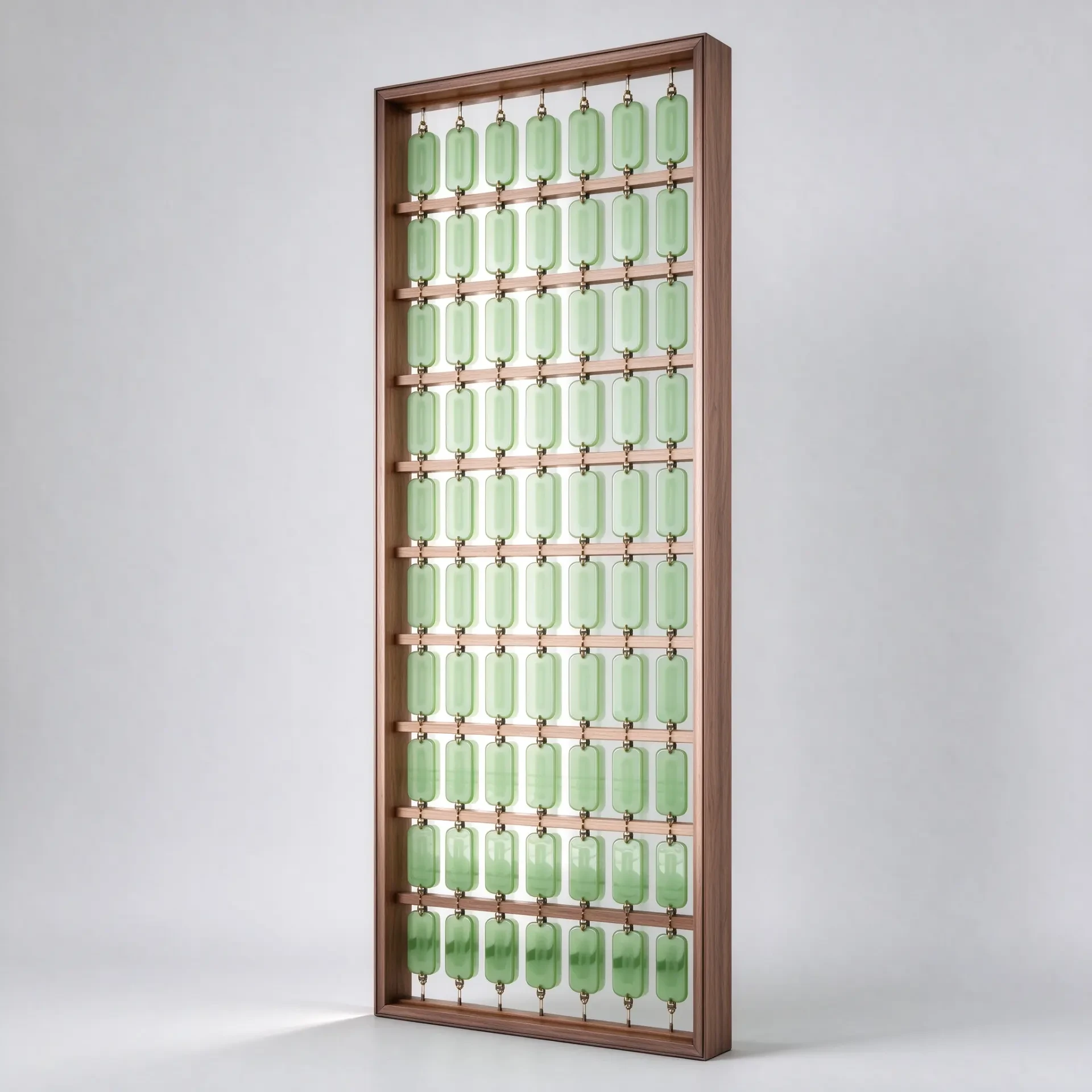 Zen-style Slatted Screen Divider 4