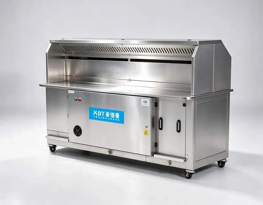 水循环除味烧烤车产品图
