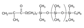 Mono methacryloxypropyl terminated polydimethylsiloxane