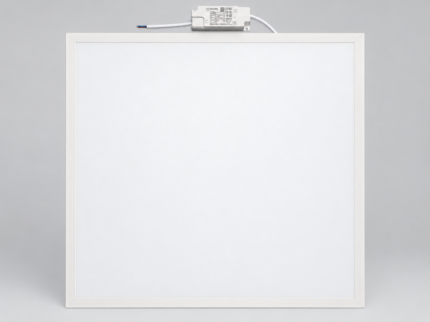 Spring-loaded clip panel light