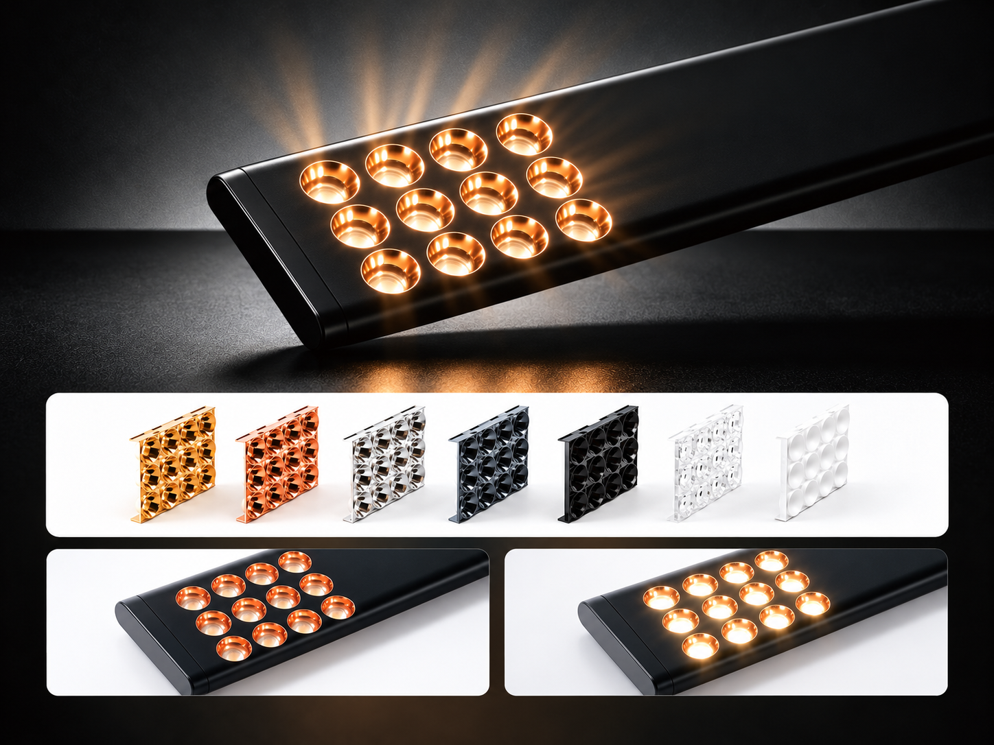 Honeycomb pendant light