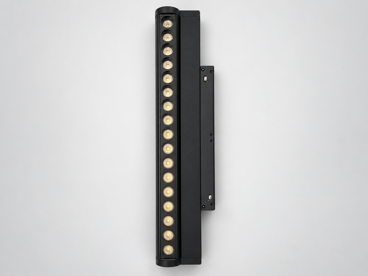 Magnetic folding grille light