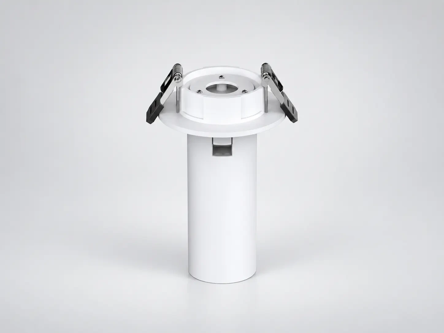Recessed folding spotlighting
