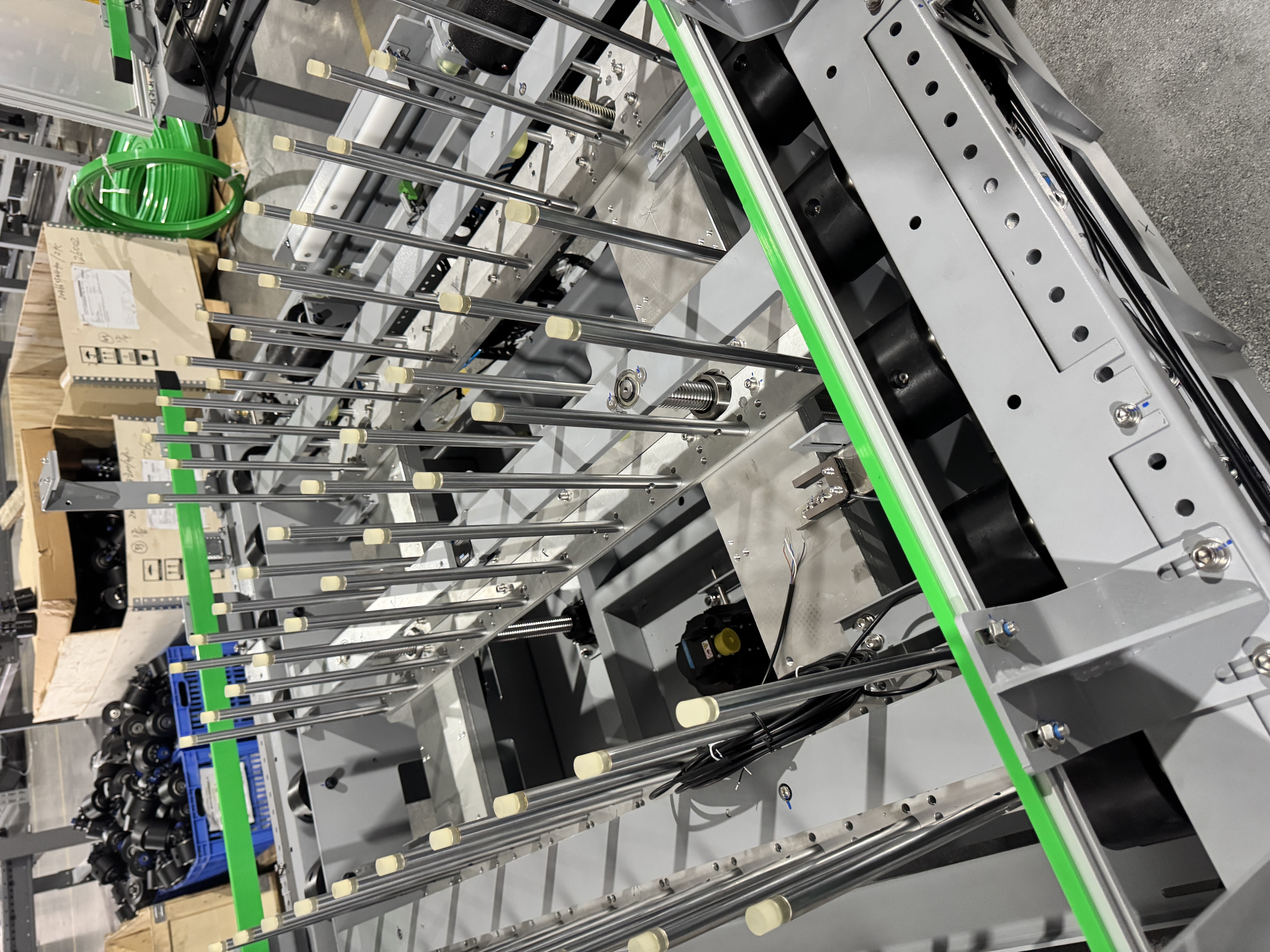 Lithium Battery Coated Roller Conveyor | New Energy Logistics Conveying Equipment - Product Detail Image 5