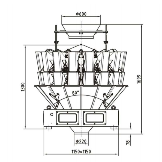 ZHD-A16 16 Head Combination Weigher - Product Details2